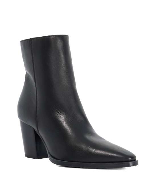 Dune London Papped ankle boots in black, 4 of 4