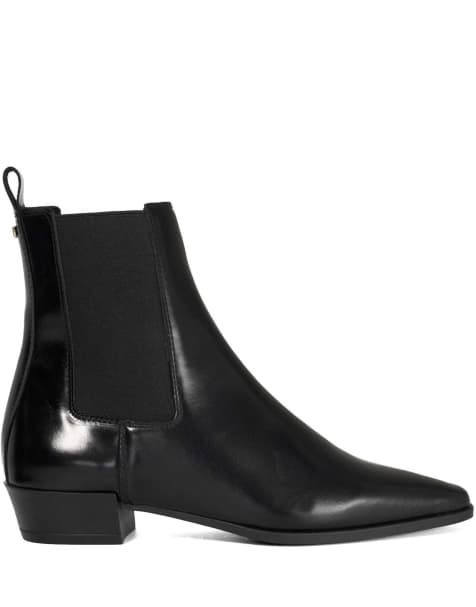 Dune London Parkas ankle boots in black - view 1