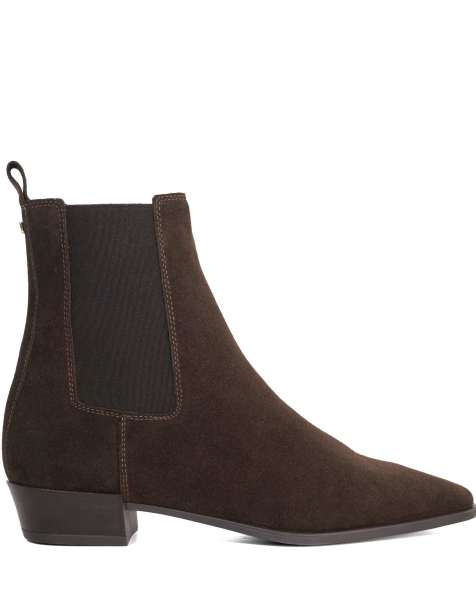 Dune London Parkas ankle boots in brown - view 1