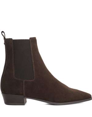 Dune London Parkas ankle boots in brown
