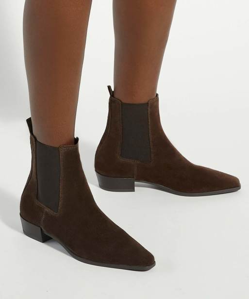 Dune London Parkas ankle boots in brown, 3 of 4