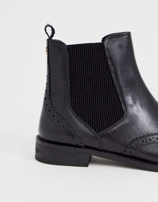 dune parks leather chelsea boot