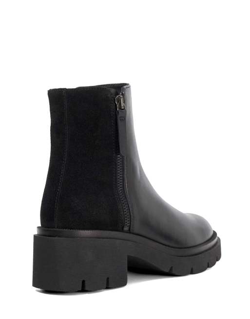 Dune London Paving ankle boots in black, 2 of 4