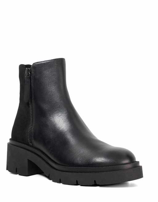 Dune London Paving ankle boots in black, 4 of 4