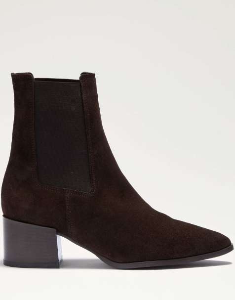 Dune London Pimo ankle boots in brown - view 1