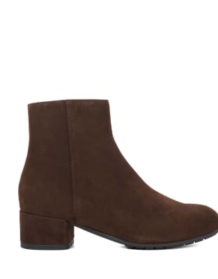 Dune London Pippie Ankle Boots In Brown