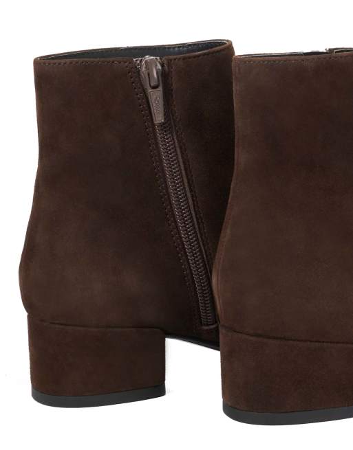 Dune London Pippie ankle boots in brown, 5 of 5