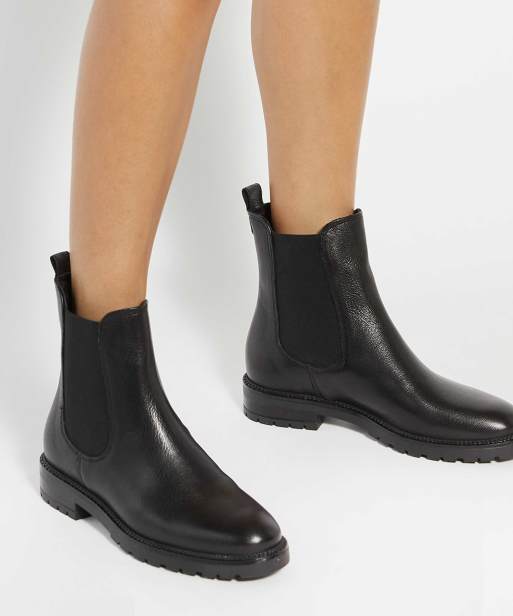Dune London Poema boots in black, 3 of 4