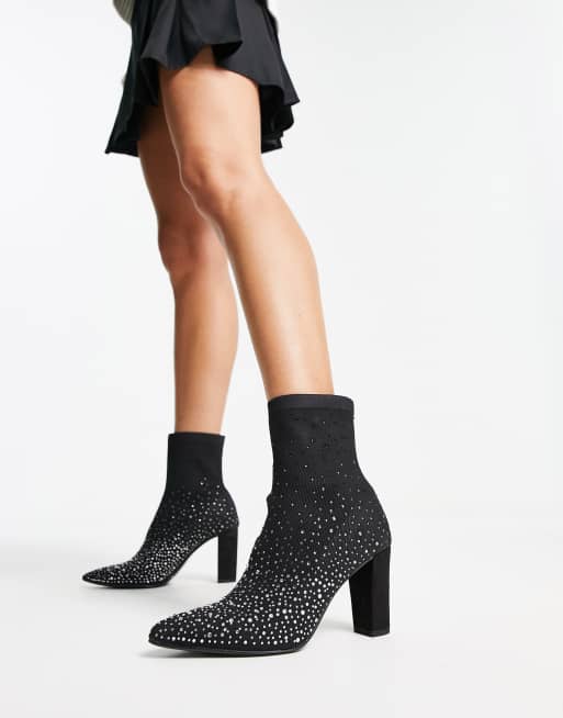 Dune studded cheap ankle boots