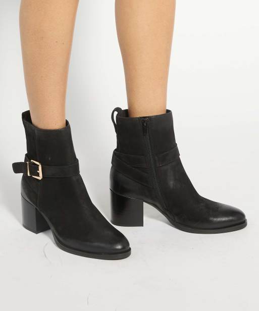 Dune London Pommel ankle boots in black, 3 of 4