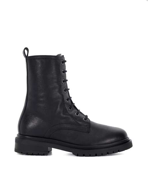 Dune London Prestonne boots shoe in black