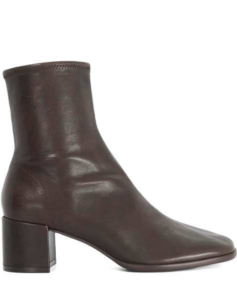 Dune London Pyro ankle boots in brown - view 1