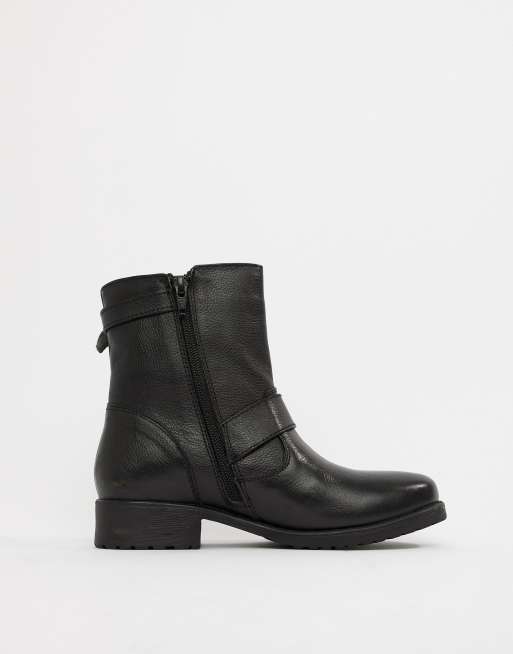 Dune London Ripp Ankle Boots aus Leder ASOS