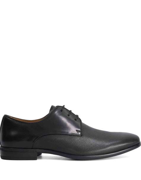 Dune London Saffi derby shoes in black - view 1