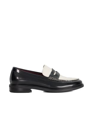  Sascha loafers in black_white