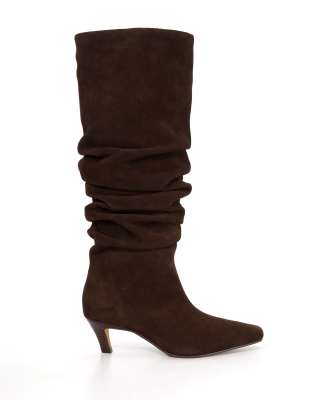  Saunders knee high boots 