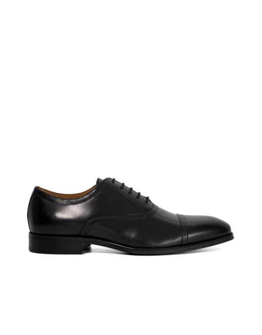 Dune London Segred brogues shoe in black
