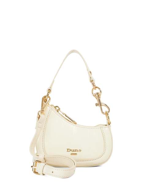 Dune London Selection micro bag in ecru - view 1