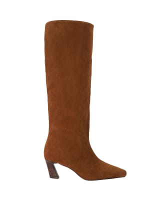  Selinni knee high boots in dark tan
