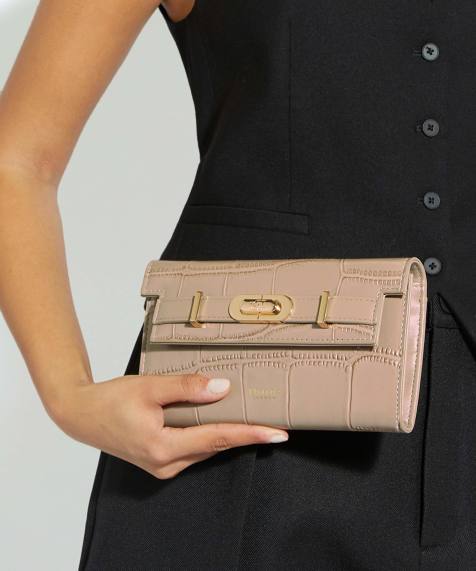 Dune London Showmance micro bag in grey - view 1