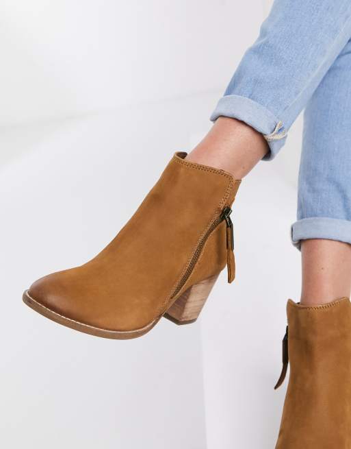 Dune tan shop ankle boots