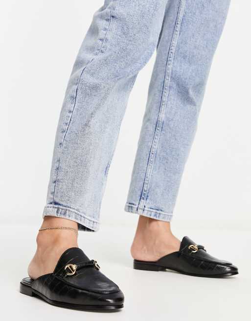 Dune London - Slip on-loafers i sort, 2 af 4