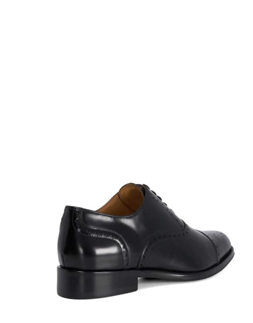 Dune London Soliders brogues in black, 2 of 5