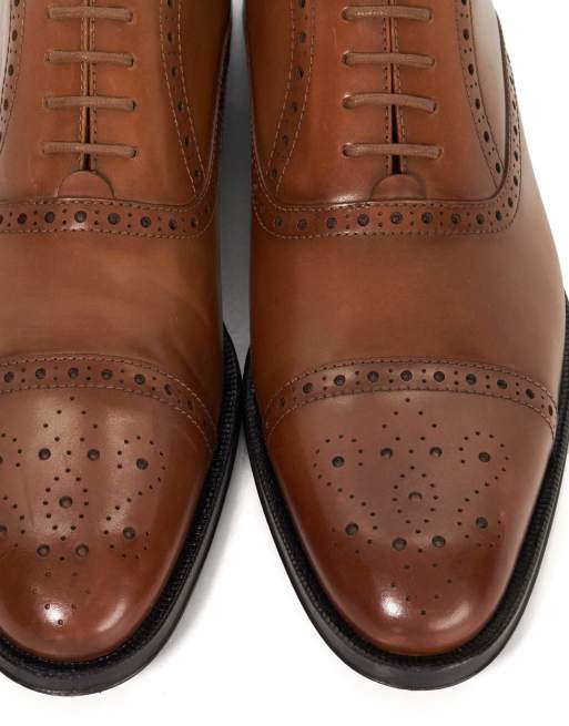 Dune London Soliders brogues in tan, 5 of 5