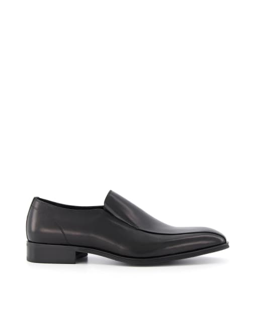 Dune London Solutions monk shoes in black