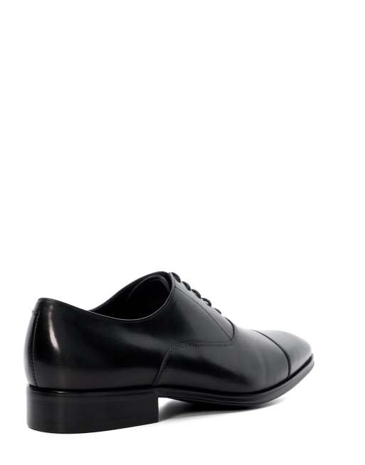 Dune London Solver brogues shoe in black, 2 of 4
