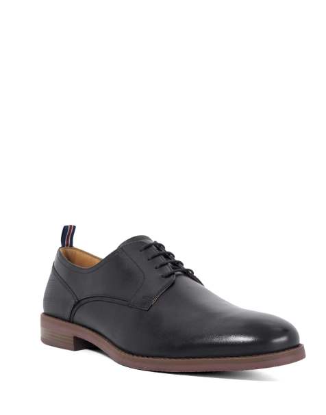 Dune London Soreen lace up shoes in black - view 1