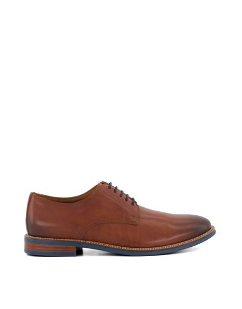 Dune London Stanley brogue Shoes in tan - view 1