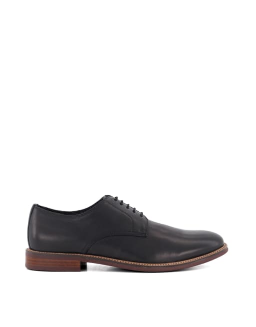 Dune London Stanley brogues shoe in black