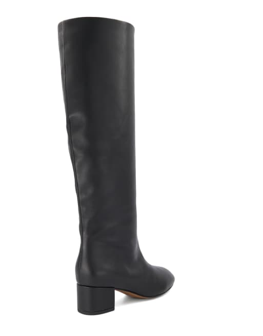 Dune London Stunned knee high boots in black, 2 of 3