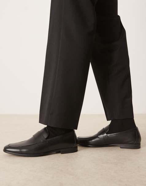 Dune London Sylas loafers in black - view 1