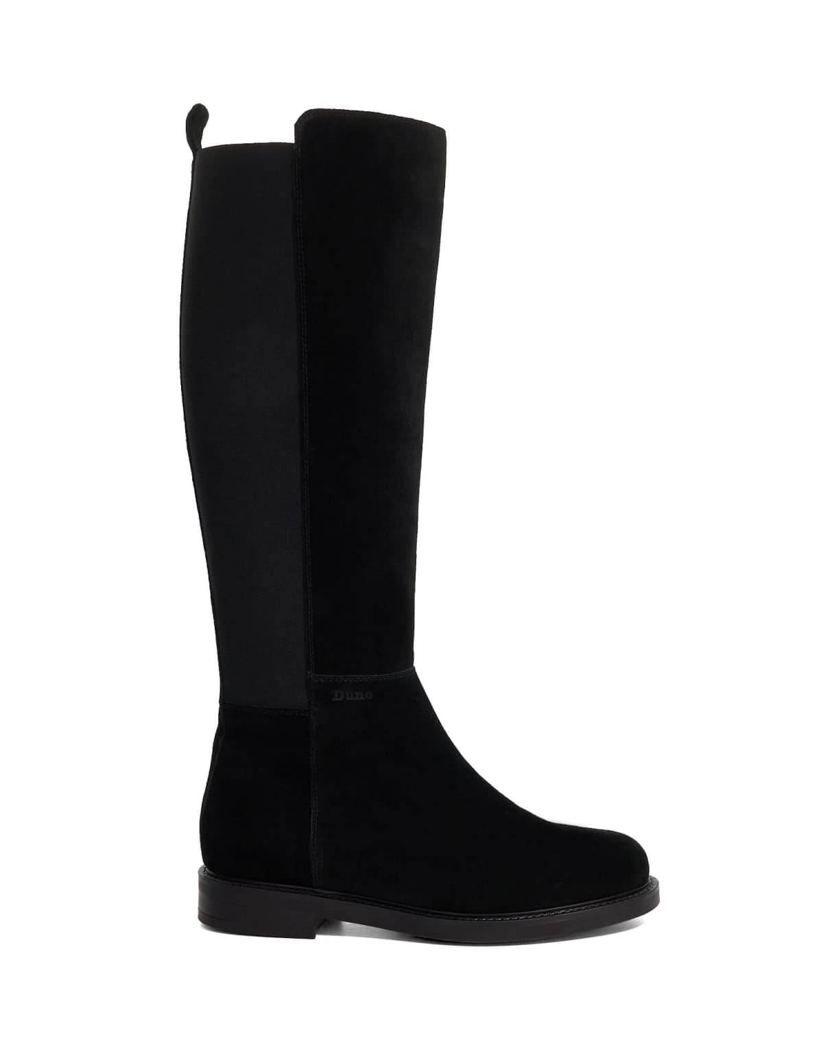 Dune London Tallo knee high boots in black
