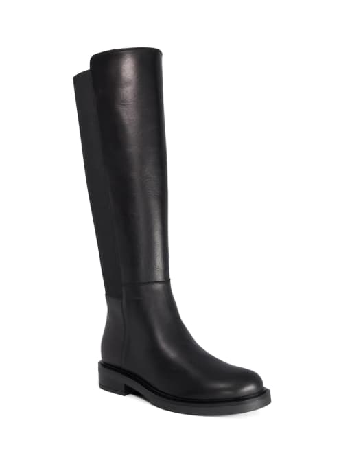 Dune London Tallos knee high boots in black, 3 of 3