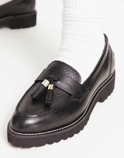 Dune glorify tassel charm loafers sale