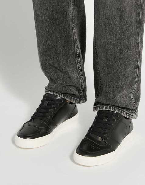 Dune London Tawly trainers in black - view 1