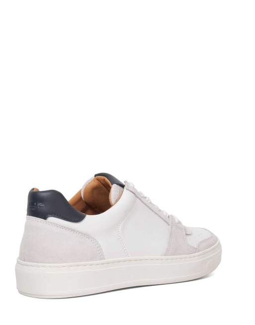 Dune London Tawly trainers in white, 2 of 4