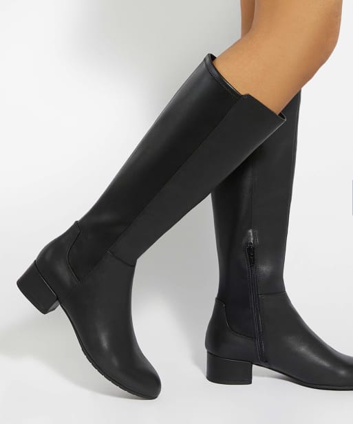 Dune London Tayla boots in black, 3 of 4