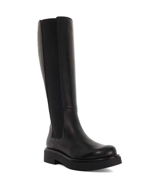 Dune London Temmie boots shoe in black