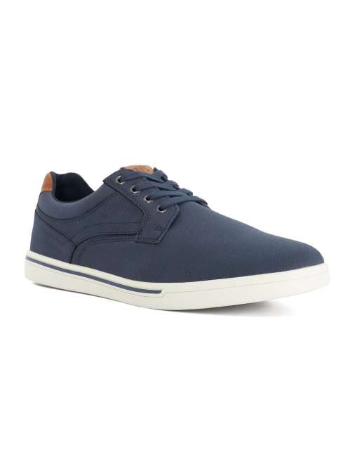 Dune London Tommus trainers in navy, 4 of 4