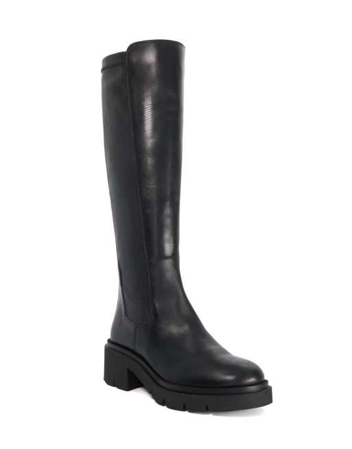 Dune London Toni knee high boots in black, 4 of 4