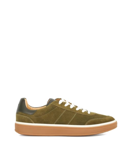 Dune London Tony trainers in green