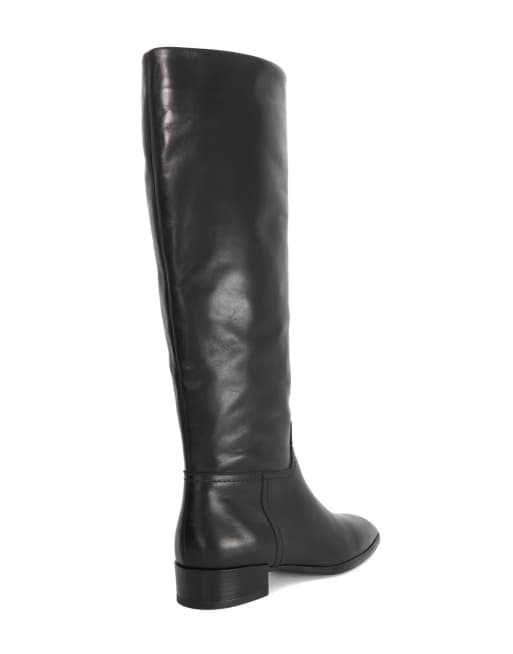 Dune London Toova knee high boots in black, 2 of 3