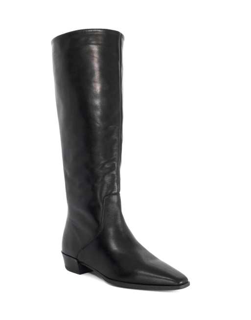 Dune London Torrie knee high boots in black, 3 of 3