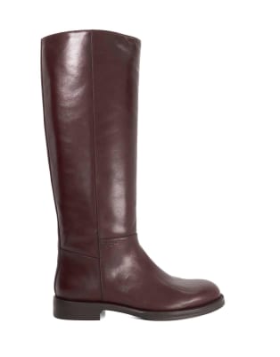  Tova knee high boots in burgundy