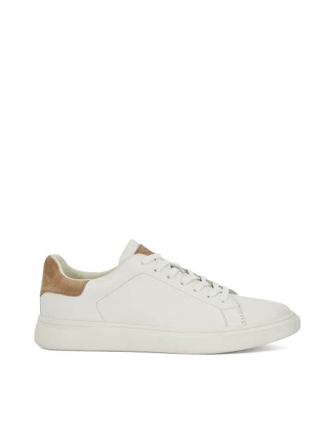 Dune London Toyon trainers shoe in white - view 1