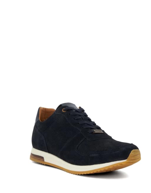Dune London Trilogy trainers in navy, 4 of 5